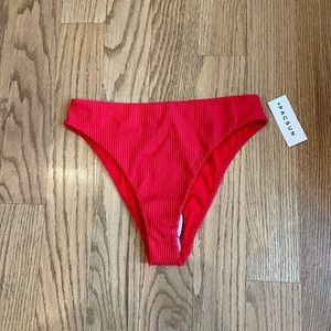 PacSun Kendall & Kylie red bikini bottoms
